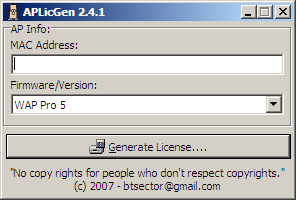 Ap Router 7 X And Others License Generator V2 4 1 Btsector S